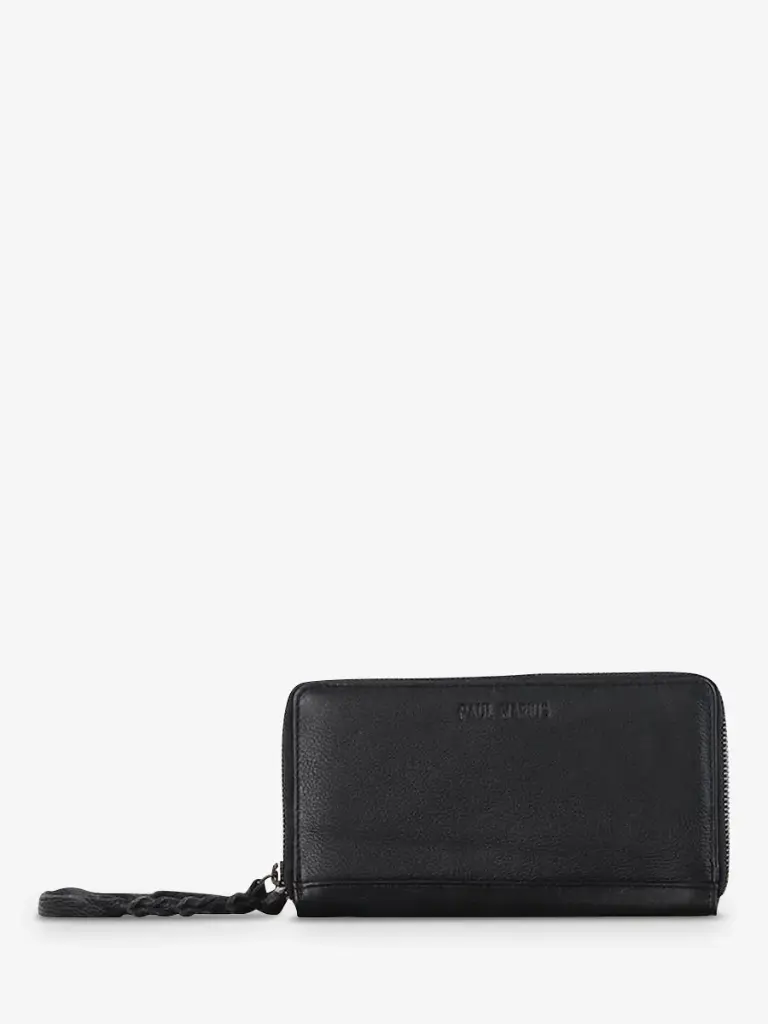 [M63 B] Portefeuille Charlotte - Noir