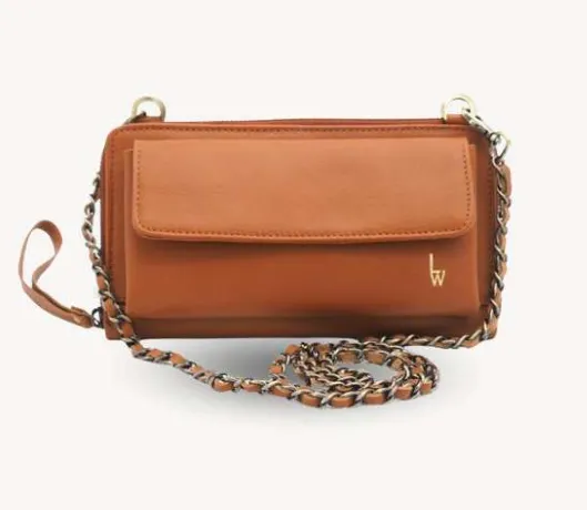 [BILLY COGN] Sac Compagnon Billy Cognac