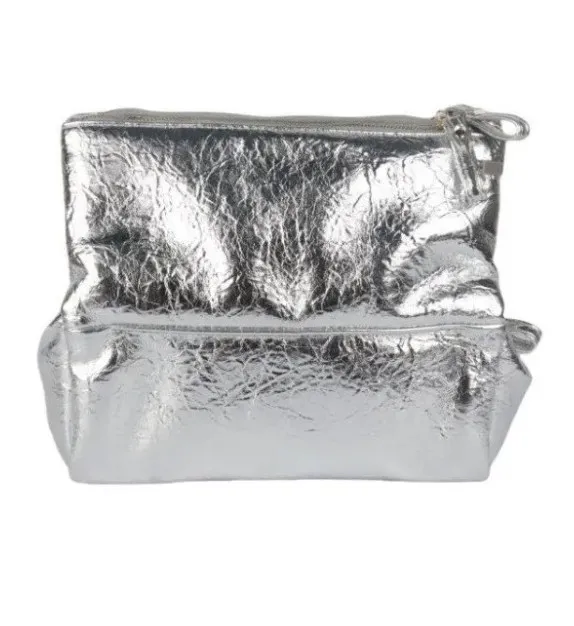 [7238 ARGENT] Trousse de toilette Pyramide ARGENT