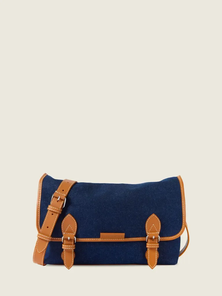 [W78M DBLU-DENIM-KH] Loulou Escapade - Denim Brut