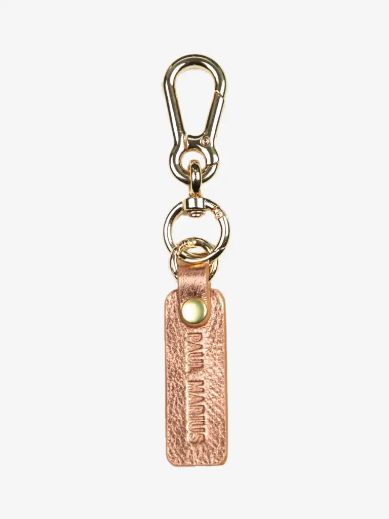 [LKC LOGO G-PI] Porte-cle Breloque - Or Rose