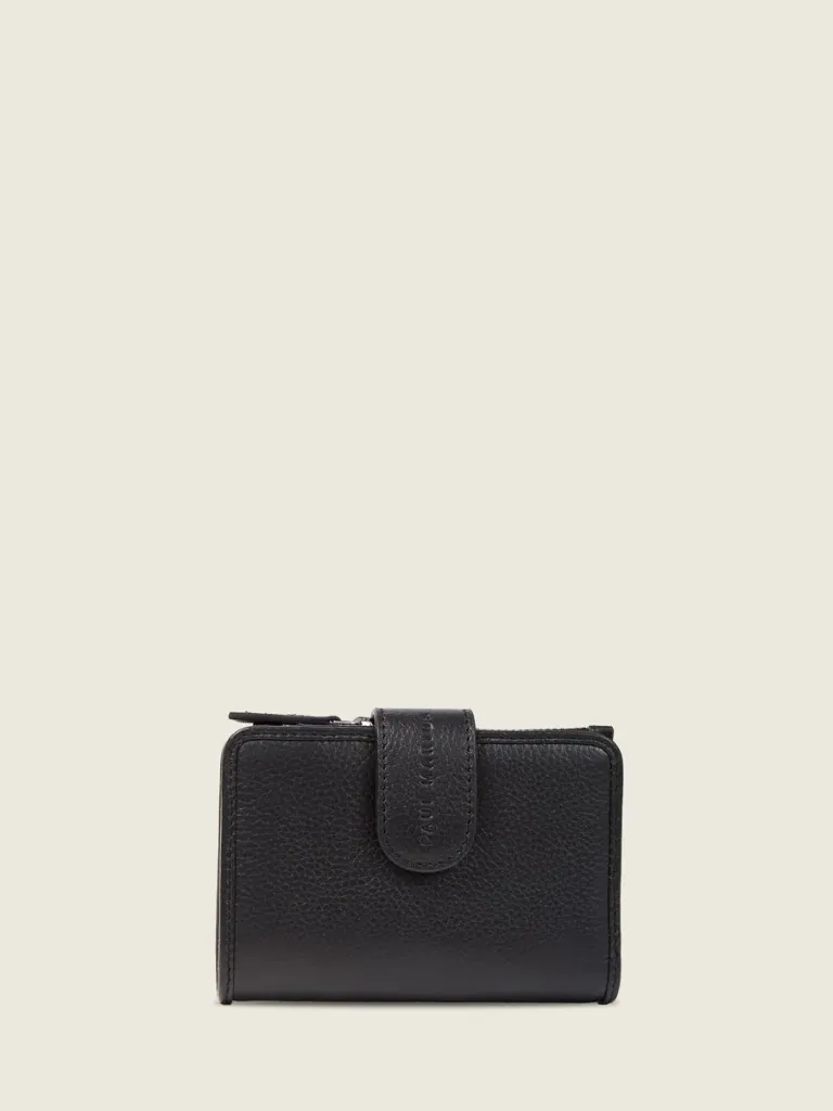 Portefeuille Valentine - Noir