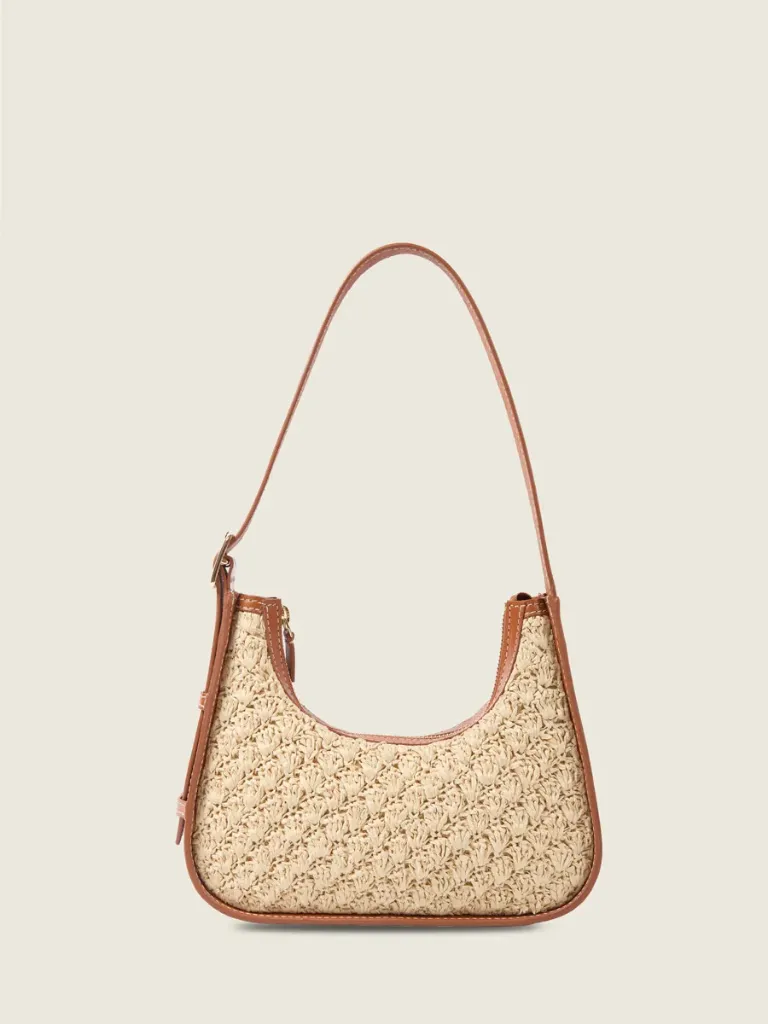 [W54XS RAF N-CO] Victoire XS Raphia - Naturel / Cognac