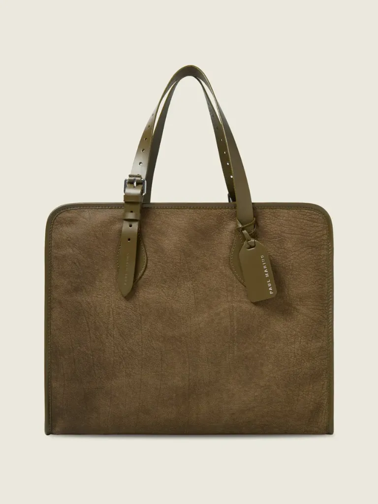 [W81L N-SHR K] Cabas L - Kaki Vintage