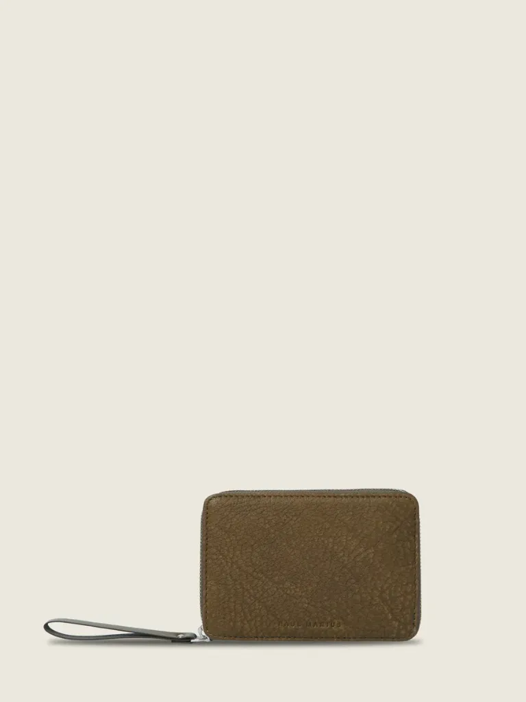 [M76 N-SHR K] Portefeuille Alice - Kaki Vintage