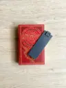 Marque page cuir
